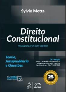 Direito Constitucional - 29ª Edição 2021