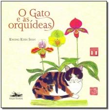 O gato e as orquídeas
